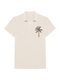 Badstof Shirt Palm Tree Brown Velvet - Offwhite | NOTE- Levertijd 5-6 werkdagen